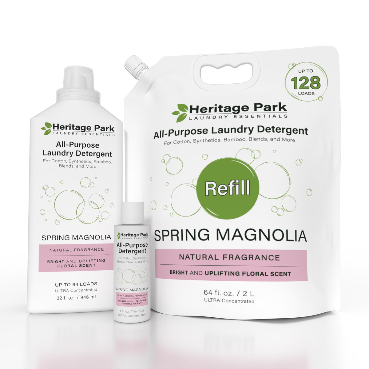 Heritage Park 4 oz. Trial Size Bottles