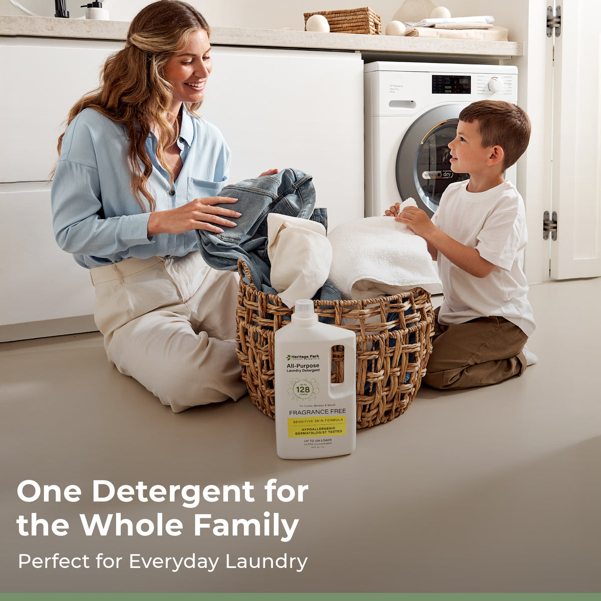 Heritage Park All-Purpose Laundry Detergent - Fragrance Free