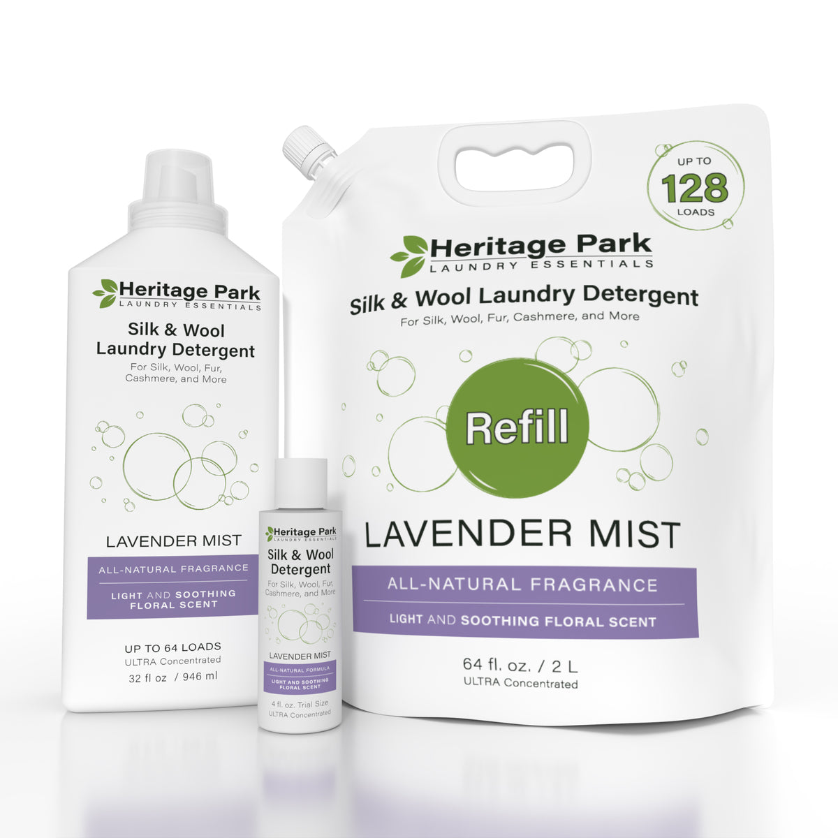 Heritage Park 4 oz. Trial Size Bottles