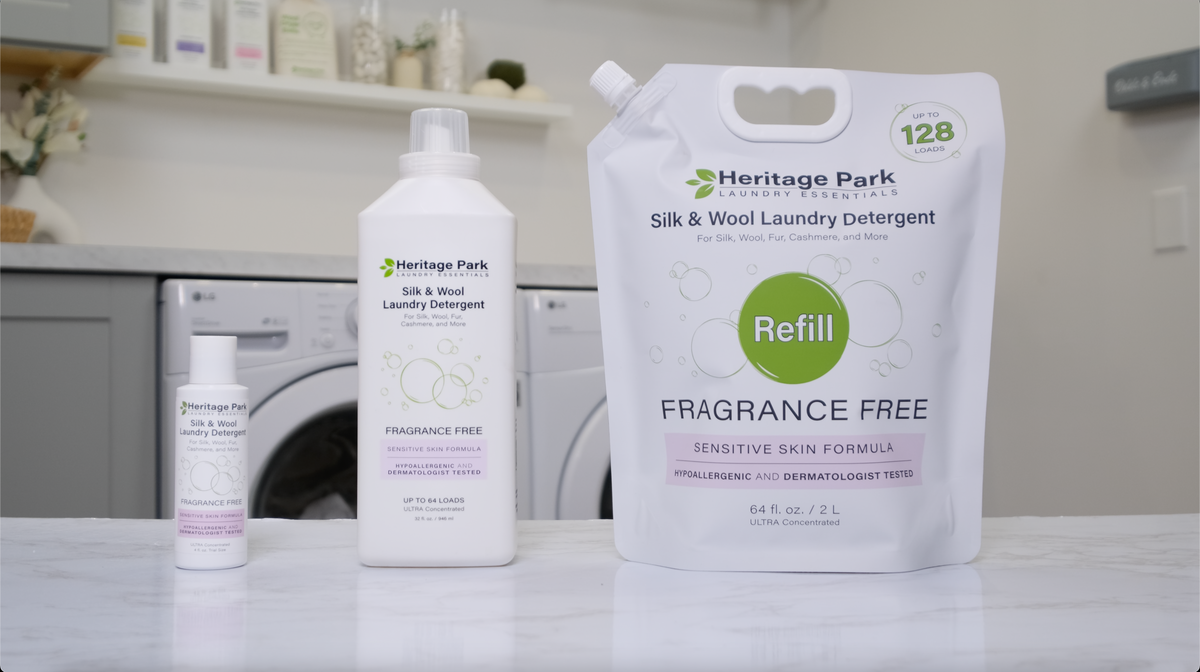 Heritage Park Silk & Wool Laundry Detergent - Fragrance Free