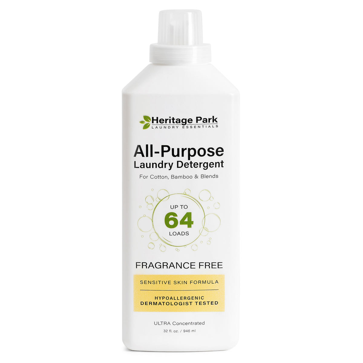 Heritage Park All-Purpose Laundry Detergent - Fragrance Free