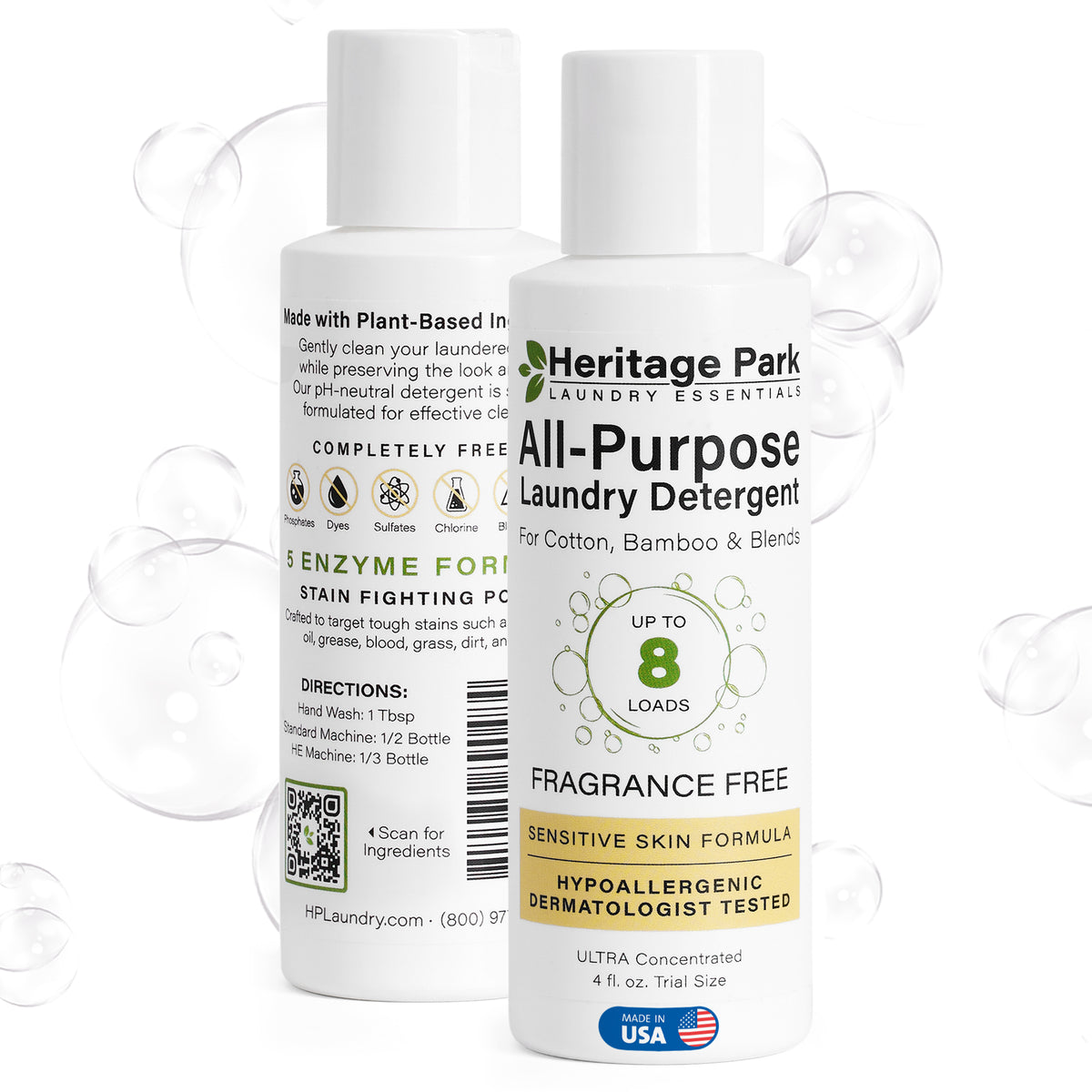 Heritage Park All-Purpose Laundry Detergent - Fragrance Free