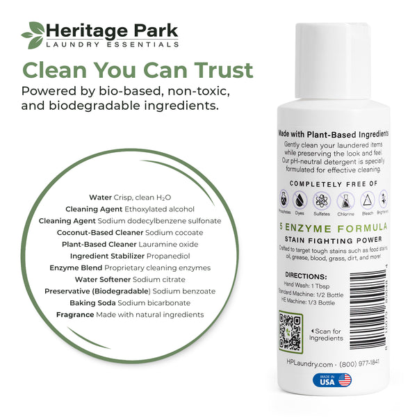 heritage store lavender flower water Lavender Laundry Detergent for Sensitive Skin & Eczema | Heritage Park