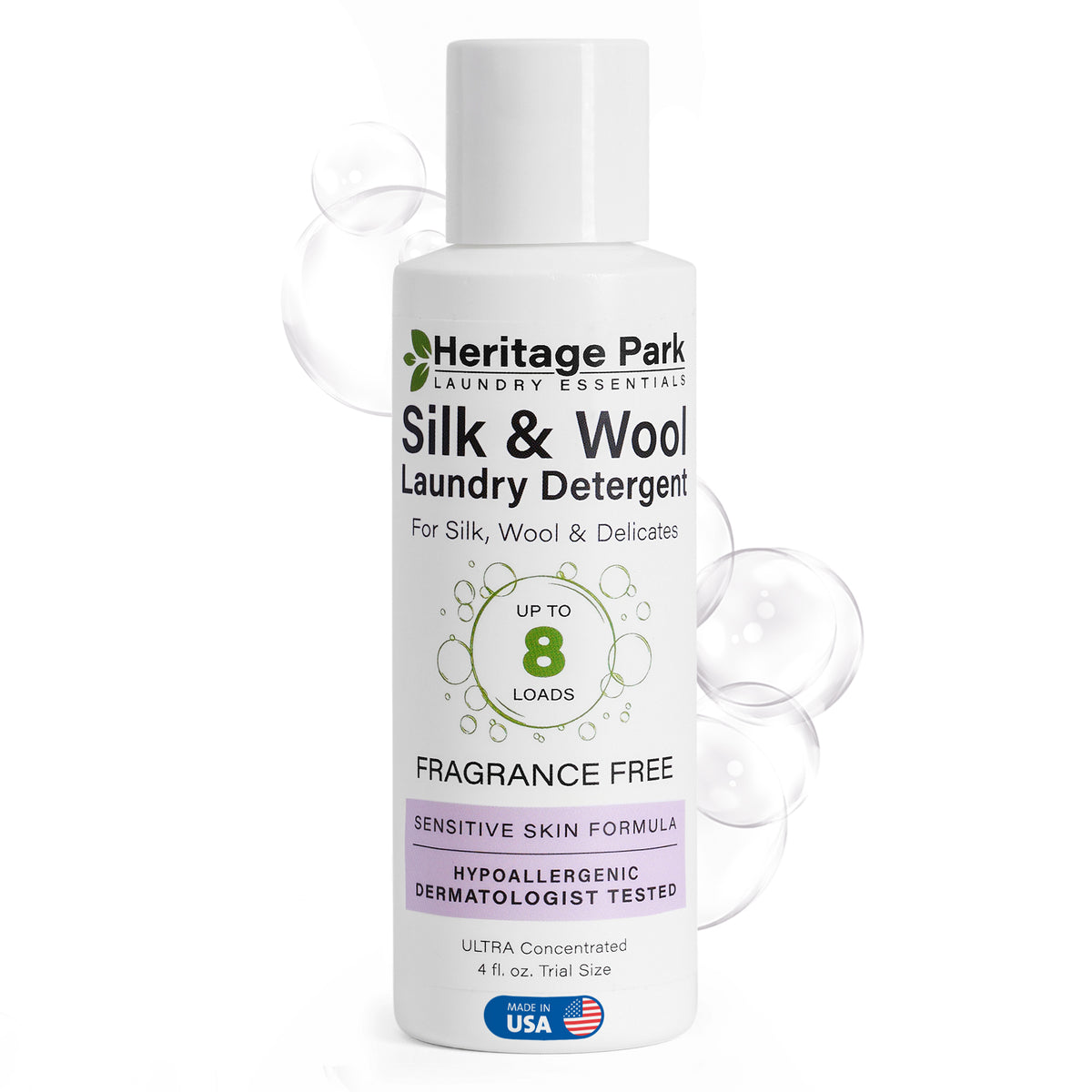 Heritage Park Silk & Wool Laundry Detergent - Fragrance Free
