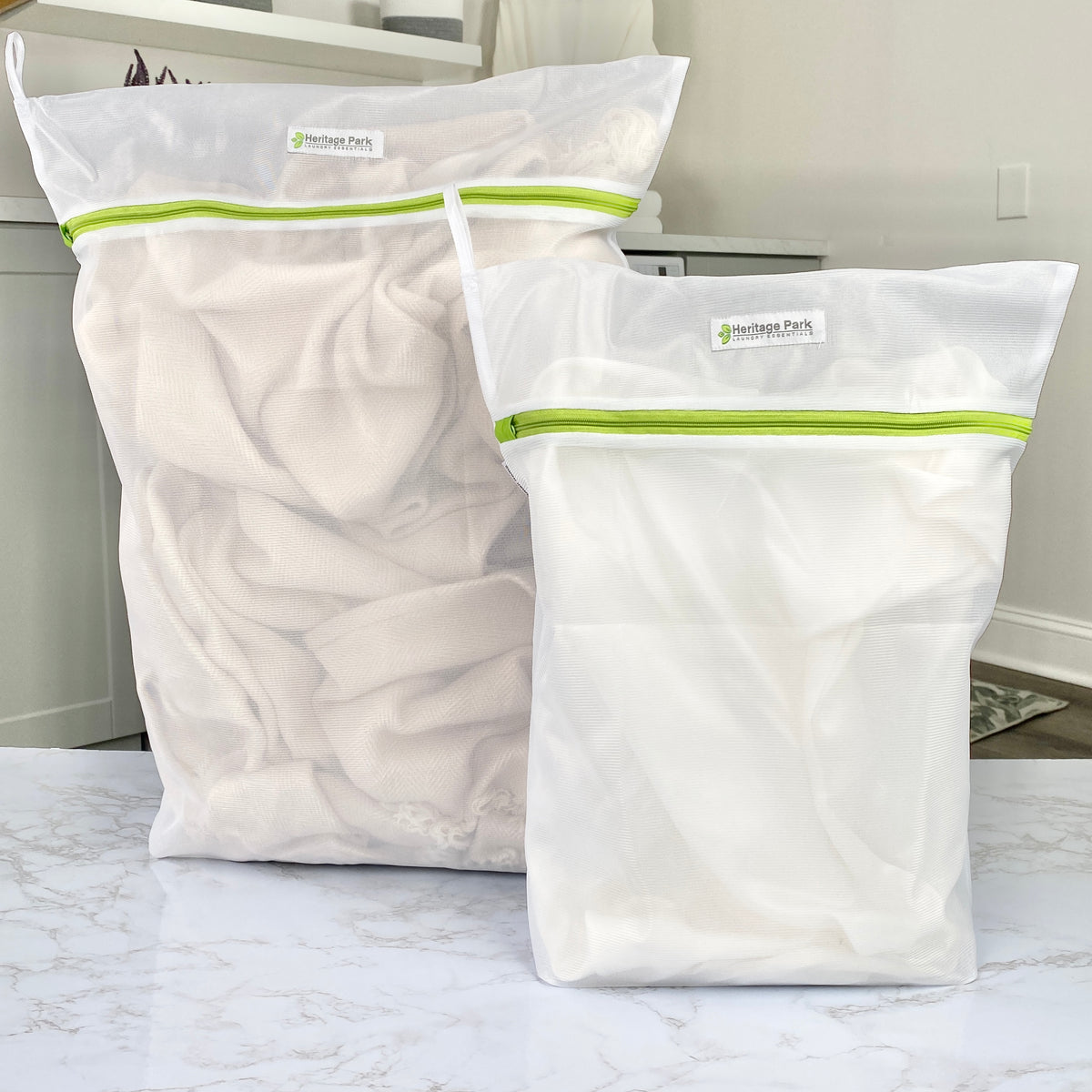 Heritage Park small and large premium mesh laundry bags