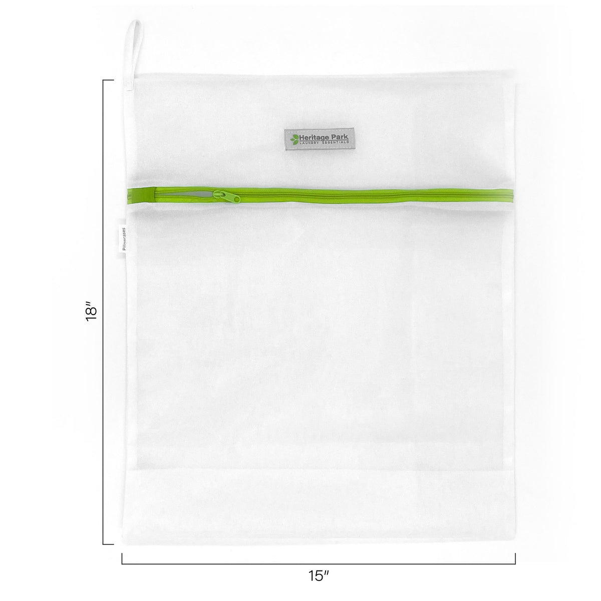 Measurements of the Heritage Park small mesh laundry bags