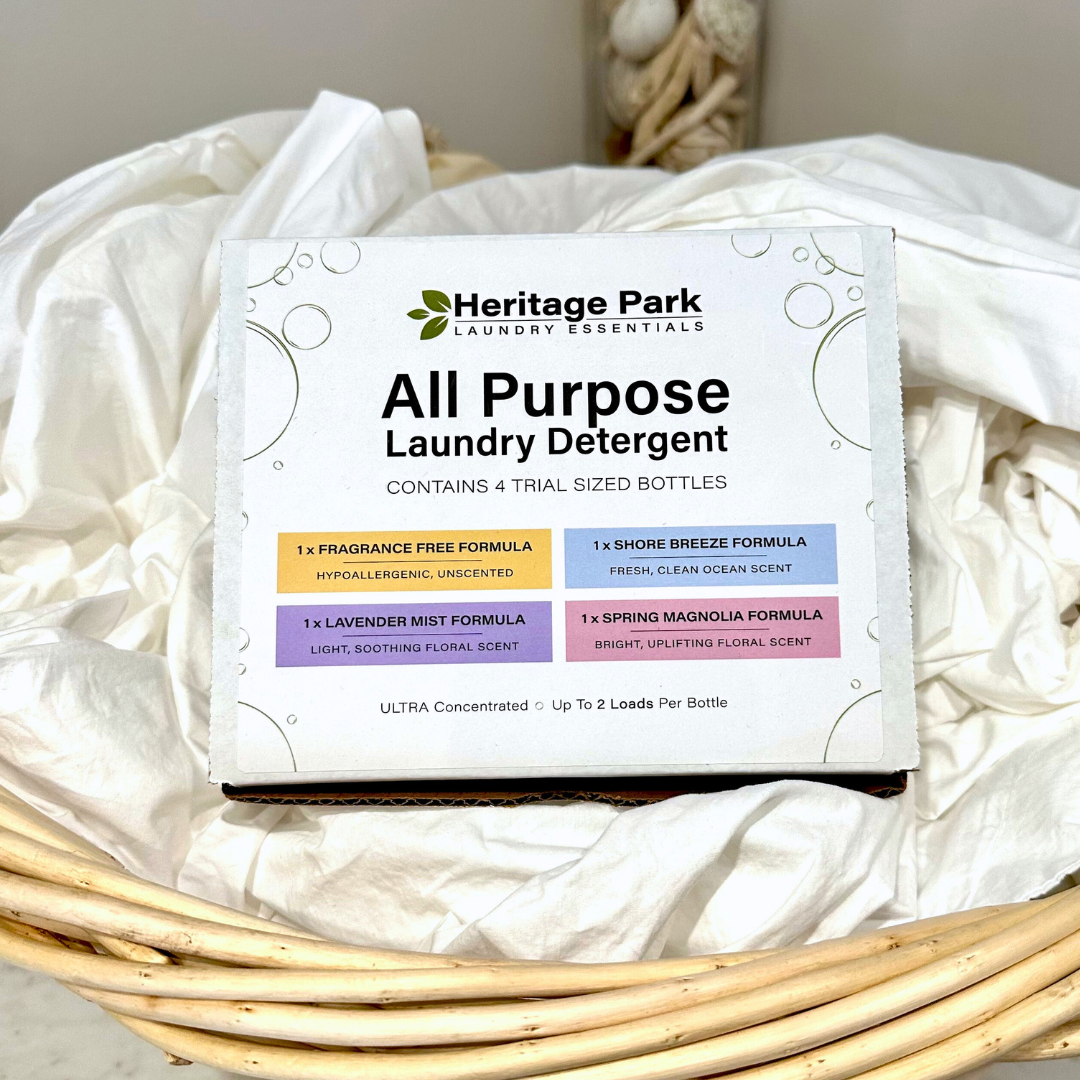 All Purpose Heritage Park 4 oz. Trial Size Bottles Package