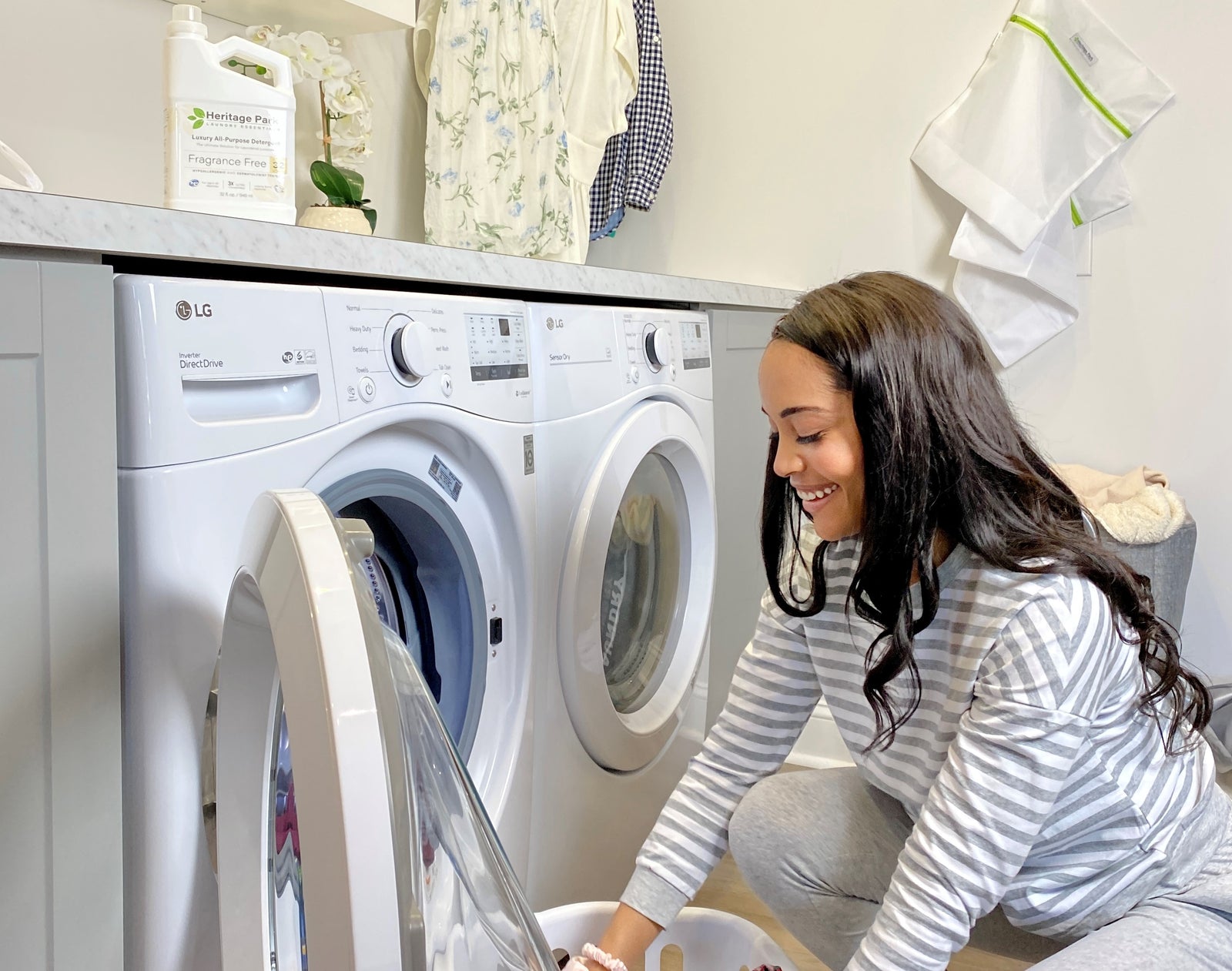 Heritage Park Natural, Safe, and Effective Laundry Detergents and Accessories - Fragrance Free, Hypoallergenic, Dermatologist Tested