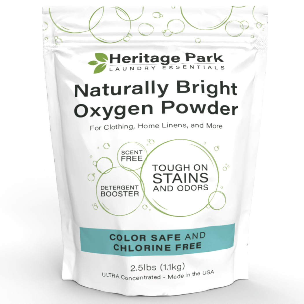 Naturally Bright Oxygen Powder - Heritage Park Laundry Essentials