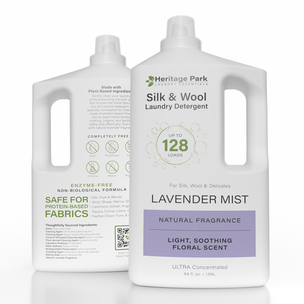 Heritage Park Silk &amp; Wool Laundry Detergent - Lavender Mist