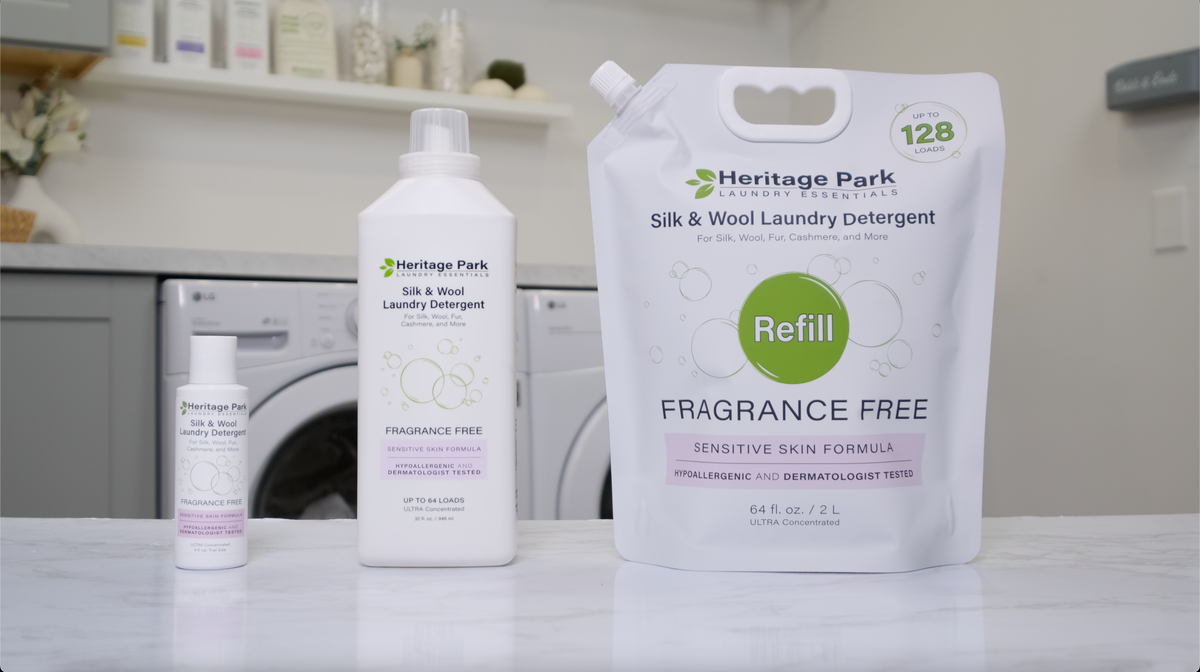 Heritage Park Silk &amp; Wool Laundry Detergent - Fragrance Free