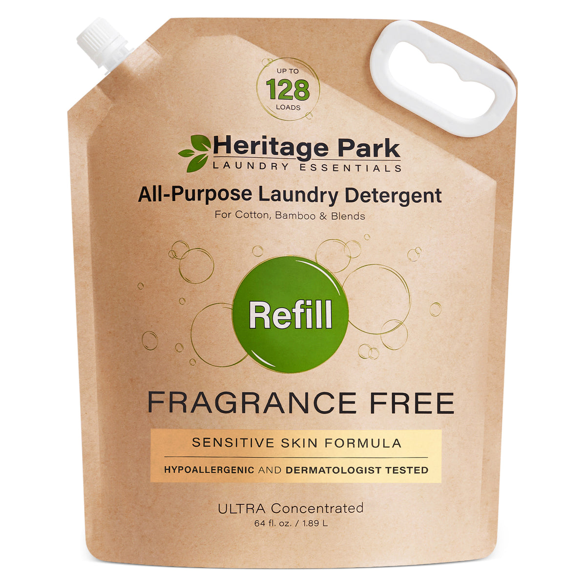 Heritage Park All-Purpose Laundry Detergent - Fragrance Free