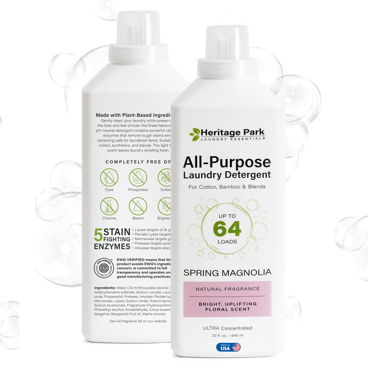 Heritage Park All-Purpose Laundry Detergent - Spring Magnolia