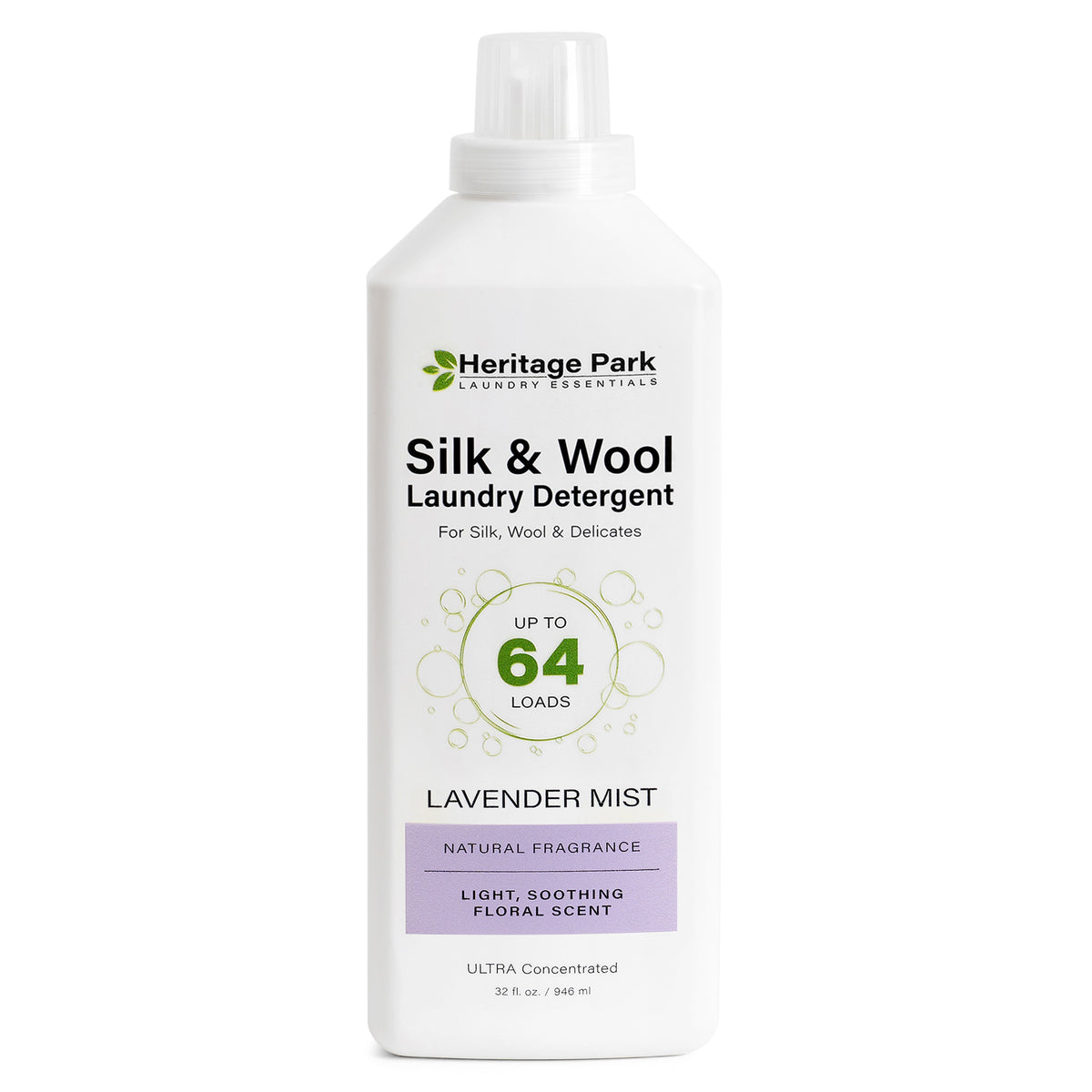 Heritage Park Silk & Wool Laundry Detergent - Lavender Mist