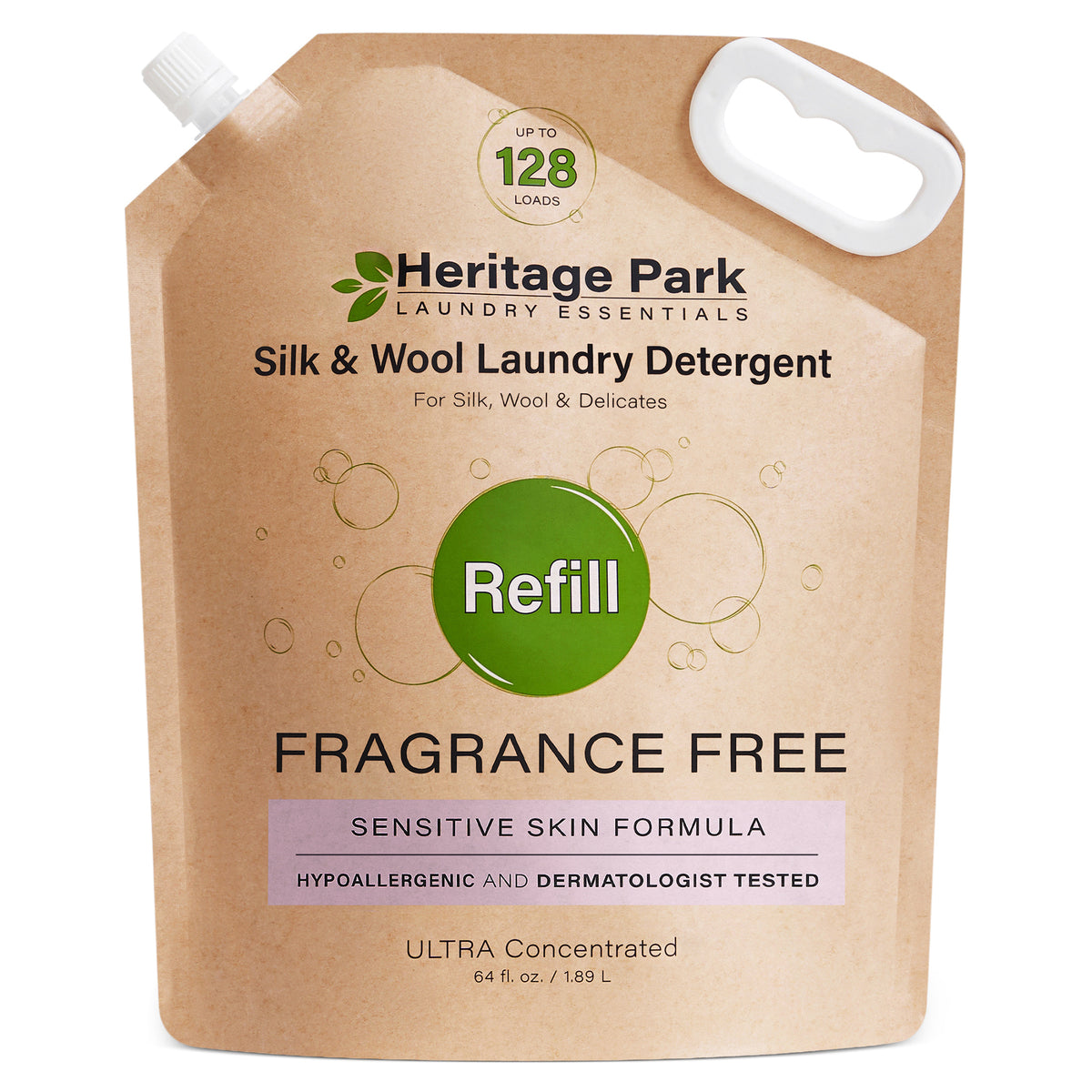 Heritage Park Silk & Wool Laundry Detergent - Fragrance Free