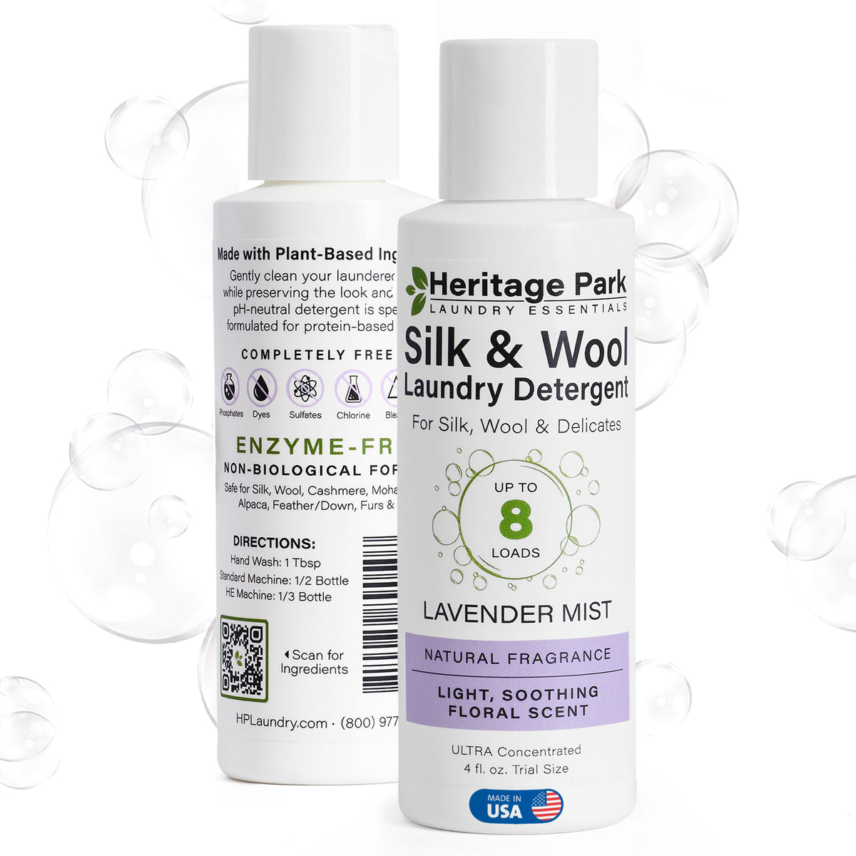 Heritage Park Silk & Wool Laundry Detergent - Lavender Mist