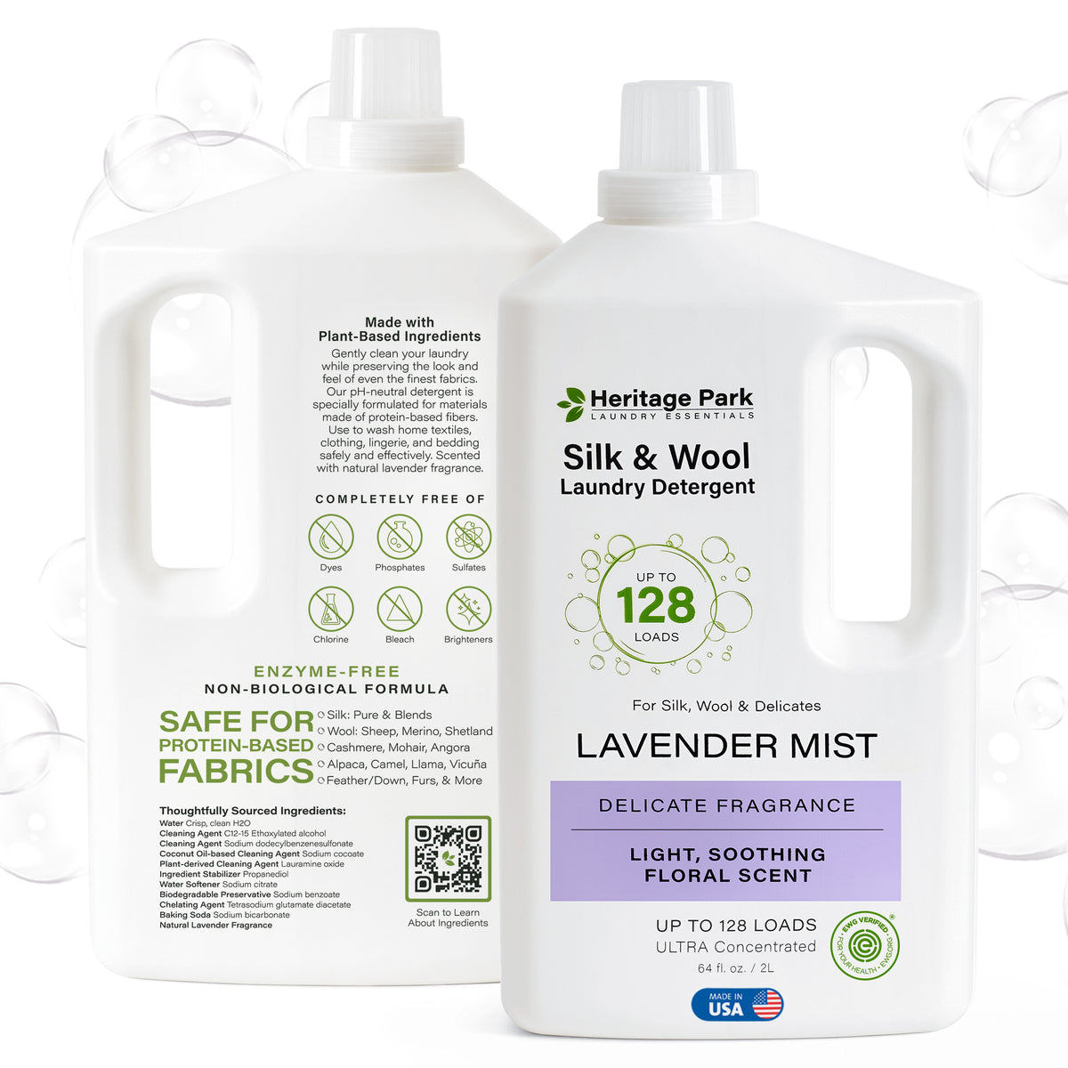 Heritage Park Silk & Wool Laundry Detergent - Lavender Mist