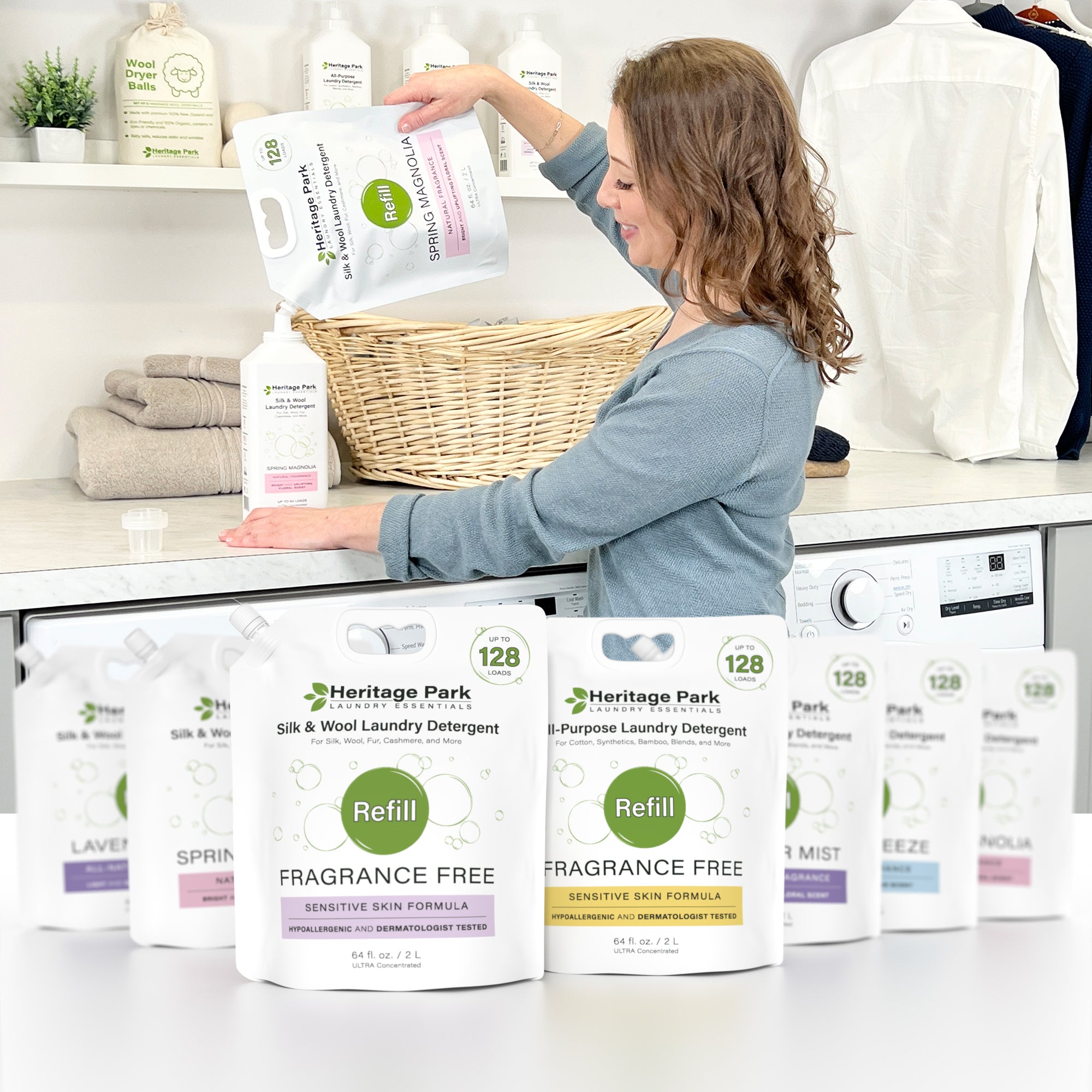 All About Hypoallergenic Laundry Detergent from Heritage Park Laundry -  Heritage Park Laundry Essentials