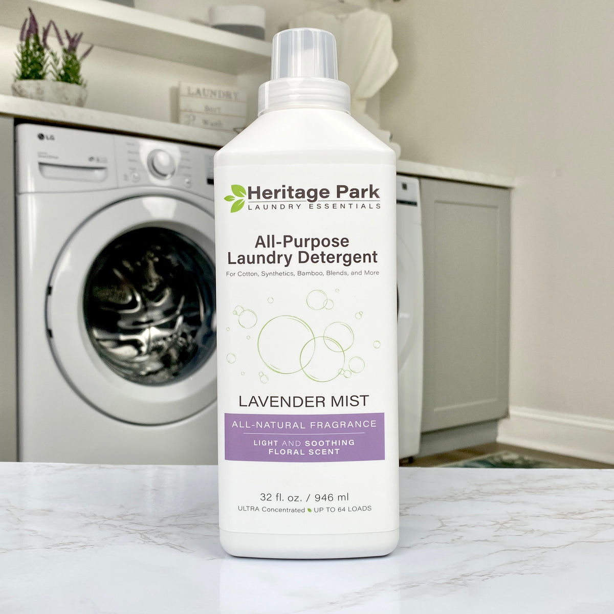 Heritage Park All-Purpose Laundry Detergent - Lavender Mist