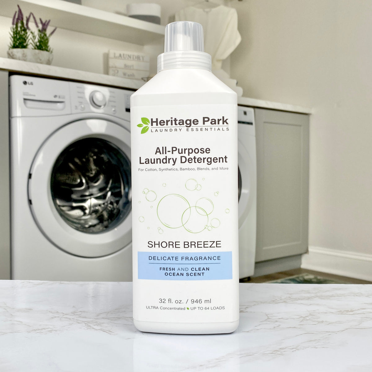 Heritage Park All-Purpose Laundry Detergent - Shore Breeze