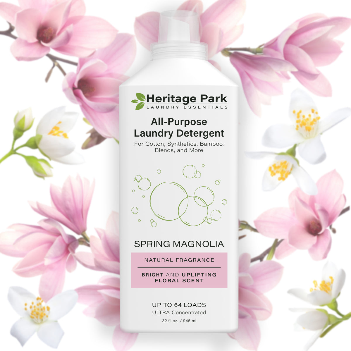 Heritage Park All-Purpose Laundry Detergent - Spring Magnolia