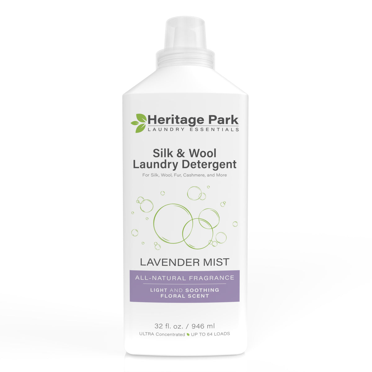 Heritage Park Silk &amp; Wool Laundry Detergent - Lavender Mist